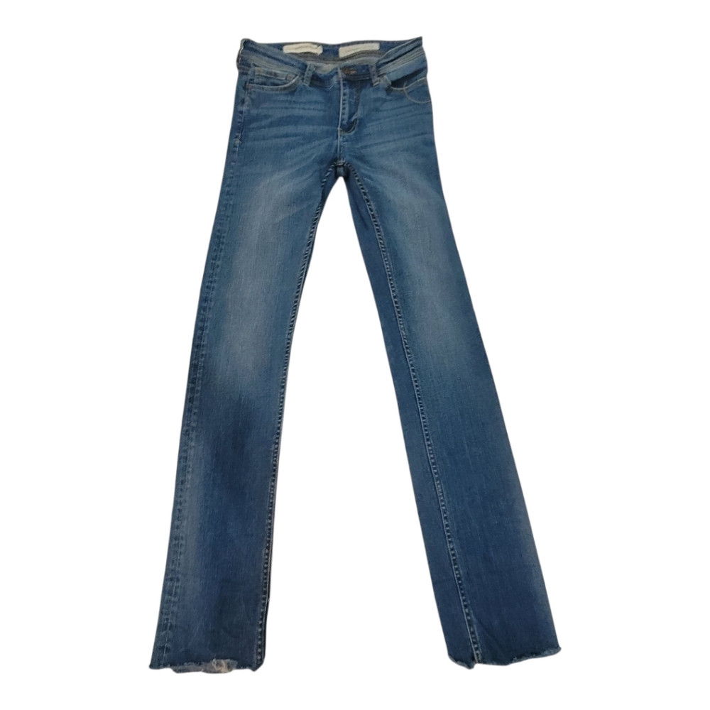 anthropologie Pilcro Slim Straight Jeans  Size 25